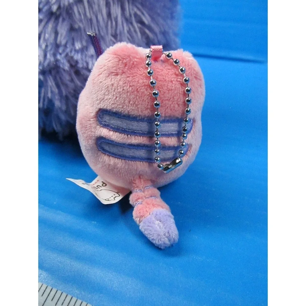 Gund Pusheen Cat Lot Dragon Pip Keychain Cereal Bowl Keychain Cat w/Cupcake